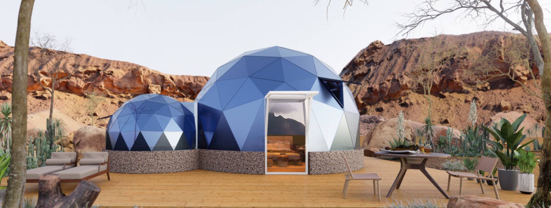 朝天区球形智能光伏玻璃星空房